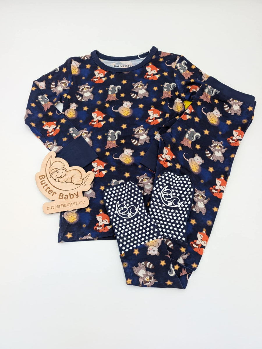 Forest Friends long sleeves with pants 2pc Set