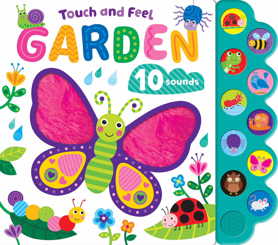 Touch & Feel: Garden (10-Button Sound Book)