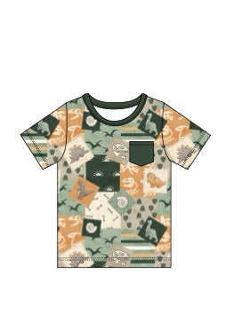Dinosaurs Pocket Tee (pre-sale)