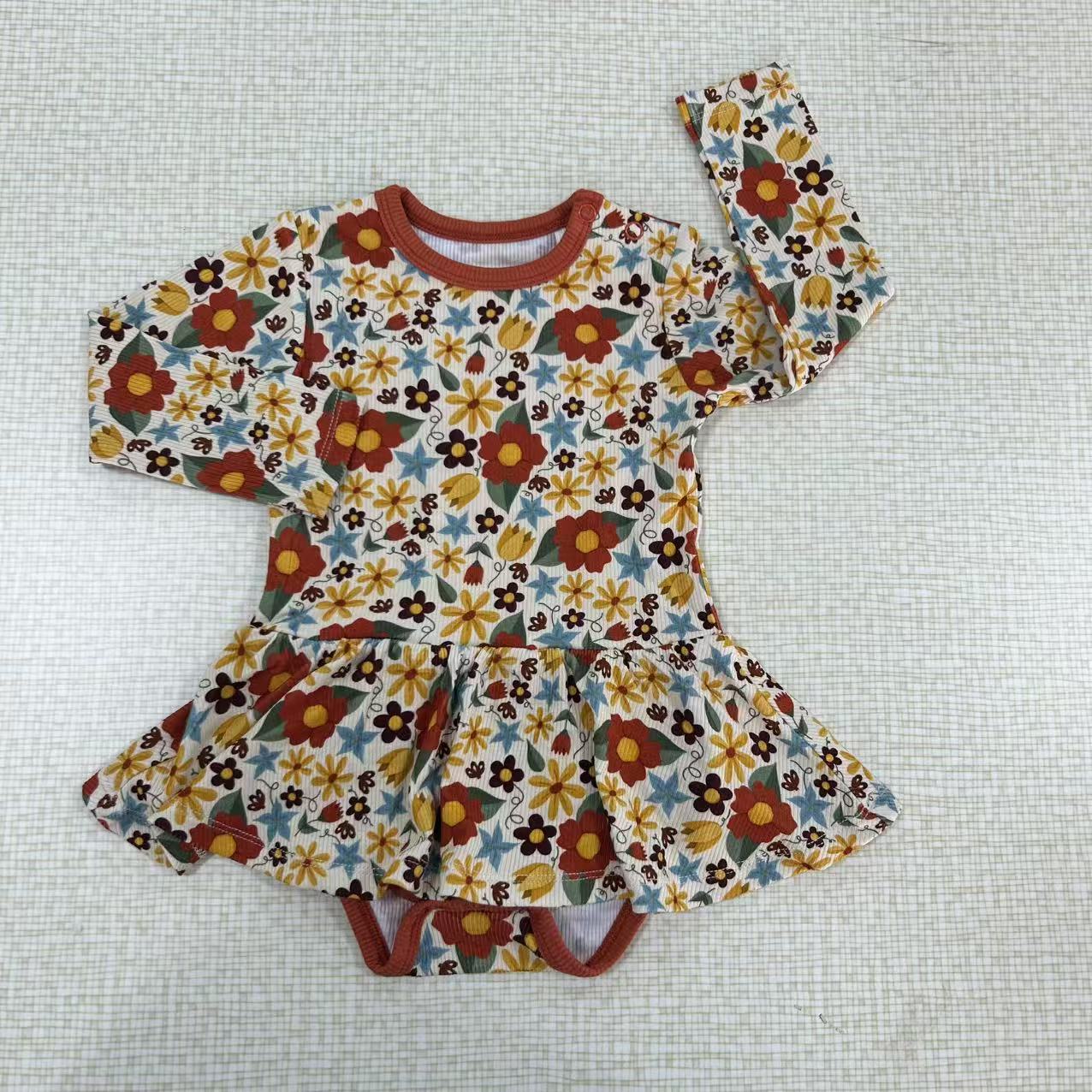 Harvest Blooms with bodysuit