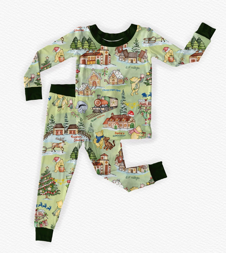 Hundred Acre Holiday 2pc long sleeve and pants set (presale)