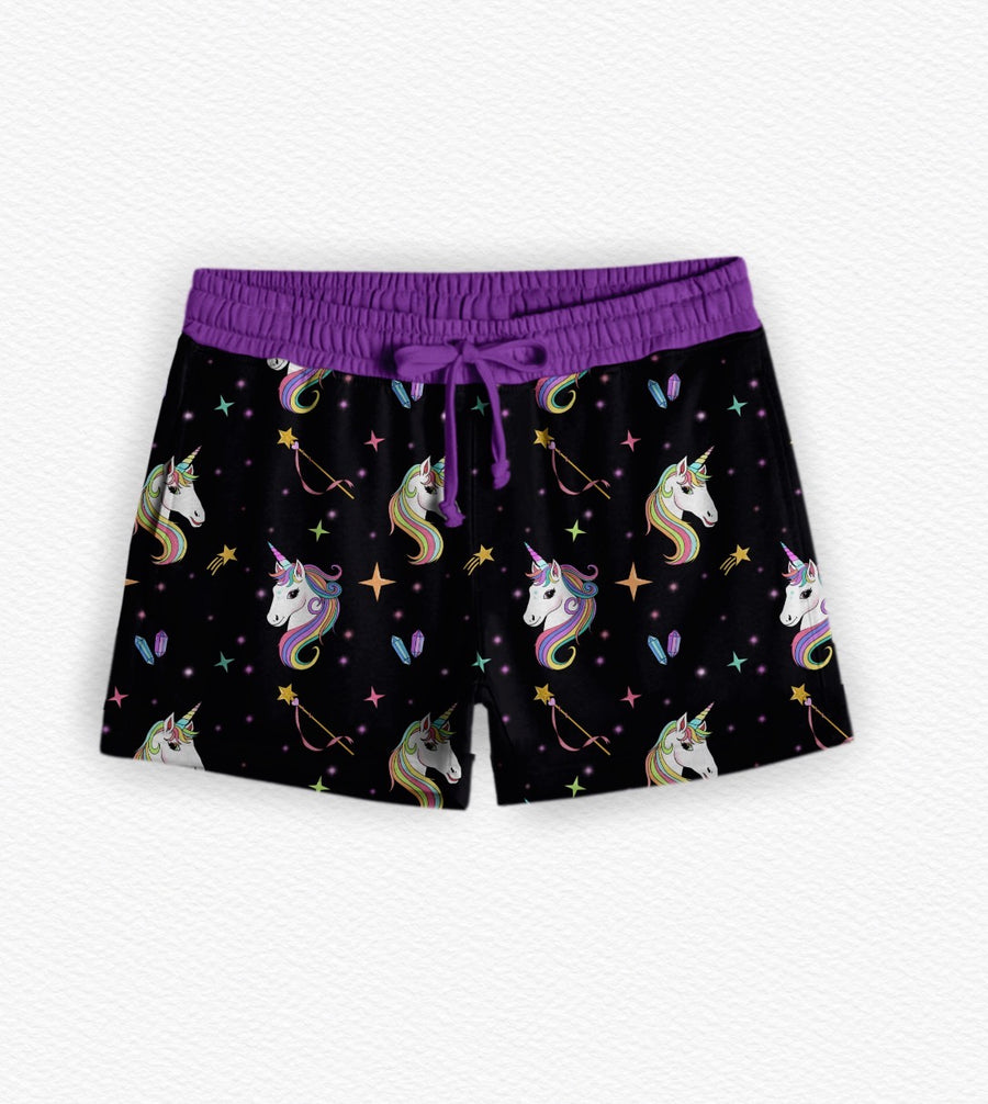 Hazels Celestial Unicorns Women's Shorts