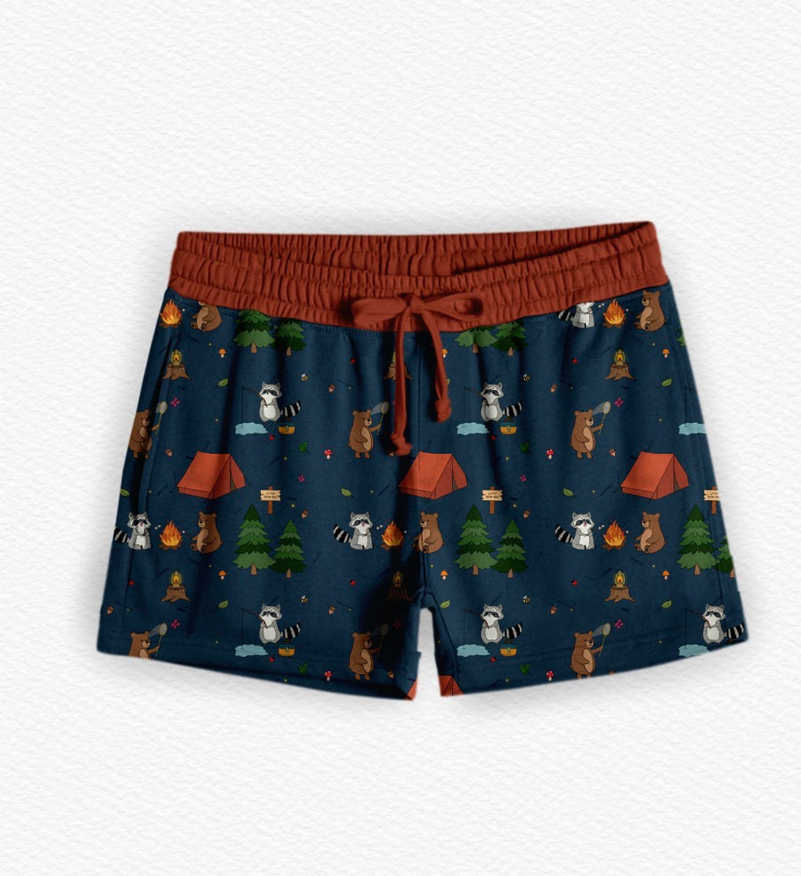 Campfire Besties Women's Shorts
