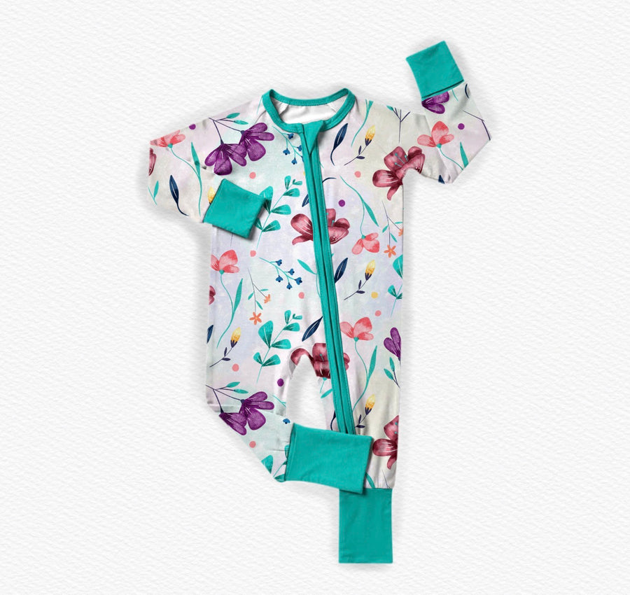 Pre-sale Floral zip