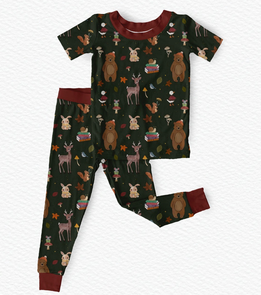Cozy Critters 2pc short sleeve and pants set (presale)