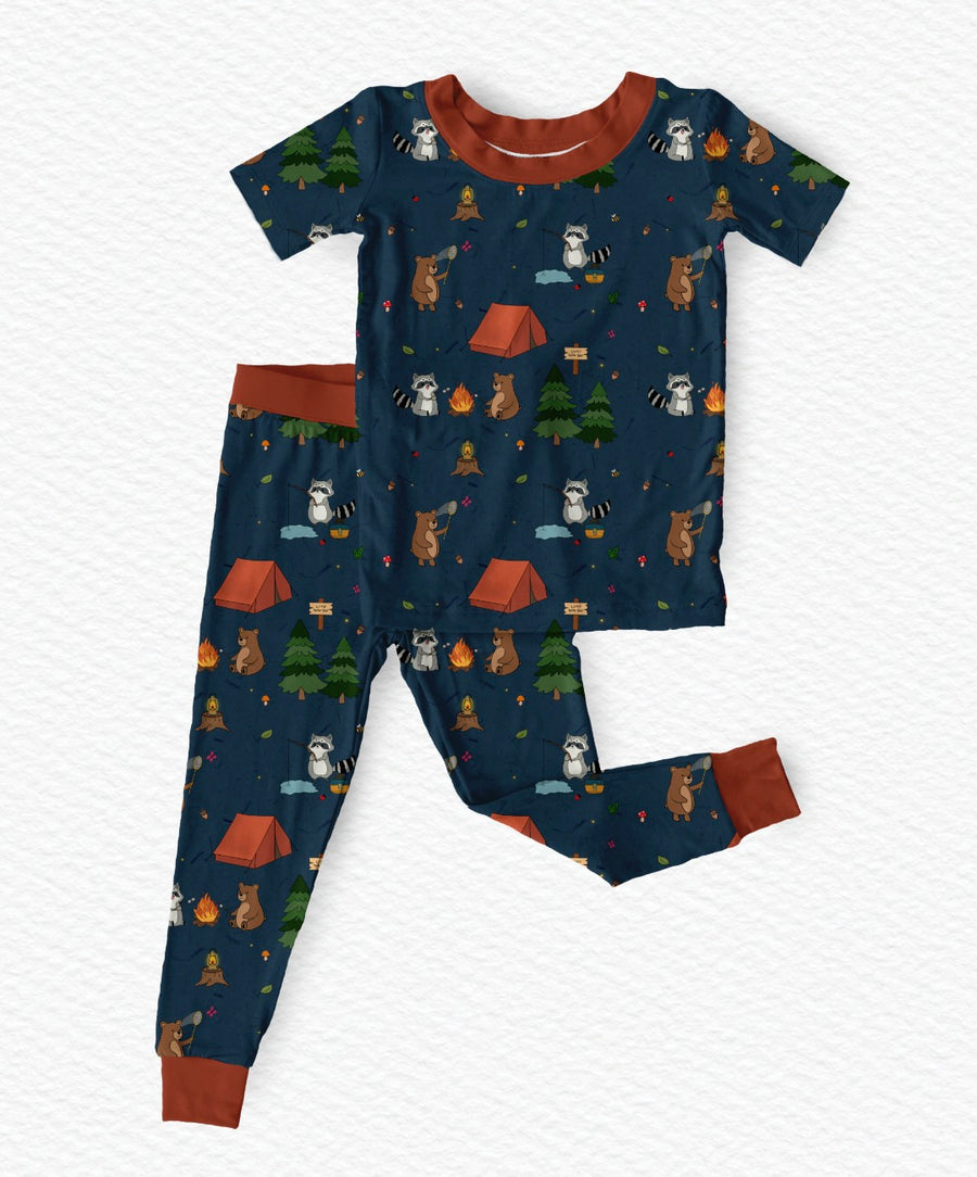 Campfire Besties 2pc short sleeve and pants set
