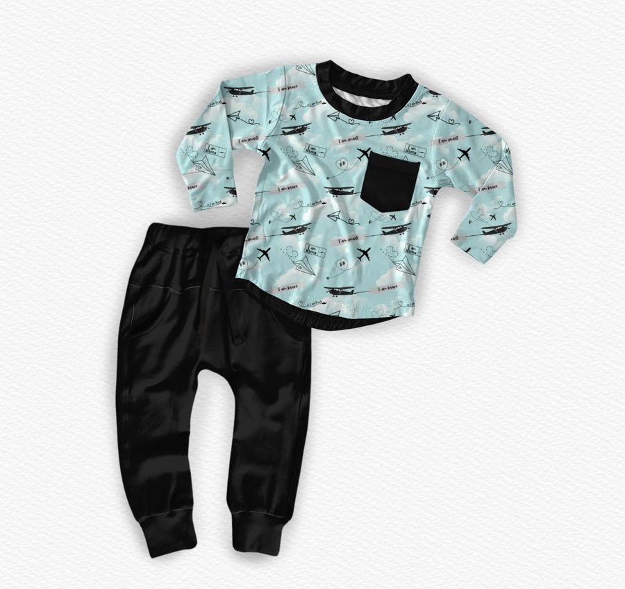 Affirmations Aboard Long Sleeve Crew Only