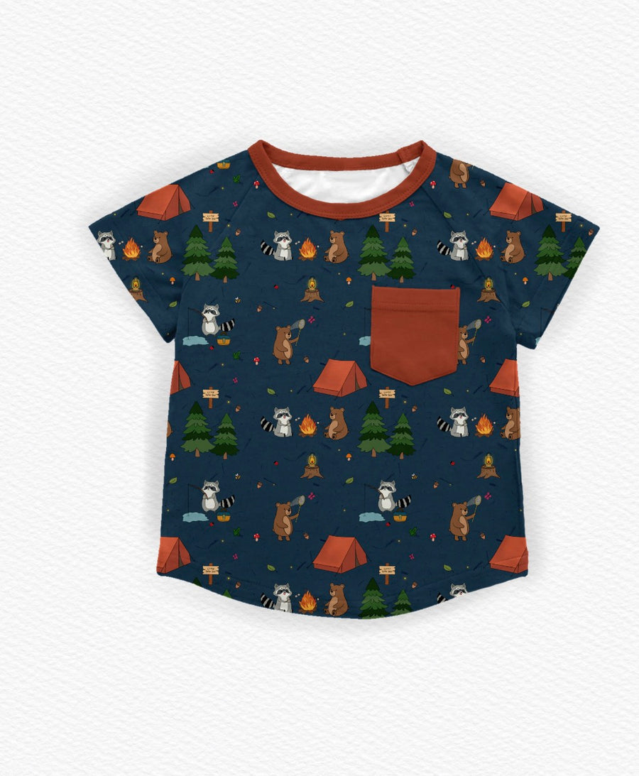 Campfire Besties Pocket Tee