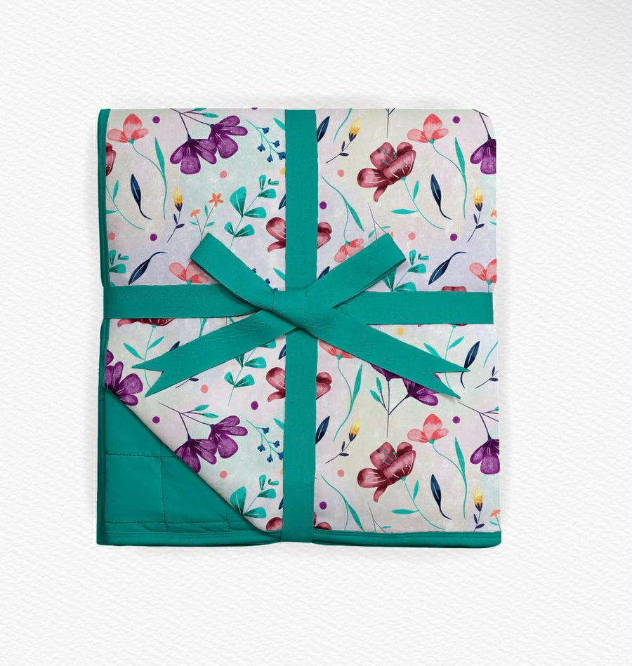 Pre-sale 60x60 Floral Quilted Blanket