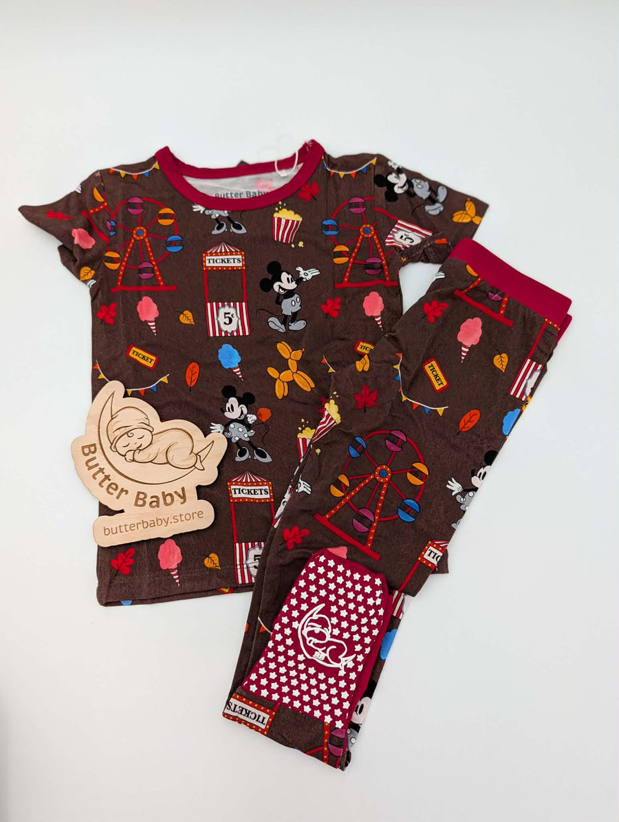 Carnival Mouse 2pc short sleeve and pants set
