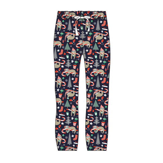 A Sloth Holiday Men's Pants