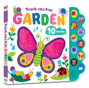Touch & Feel: Garden (10-Button Sound Book)