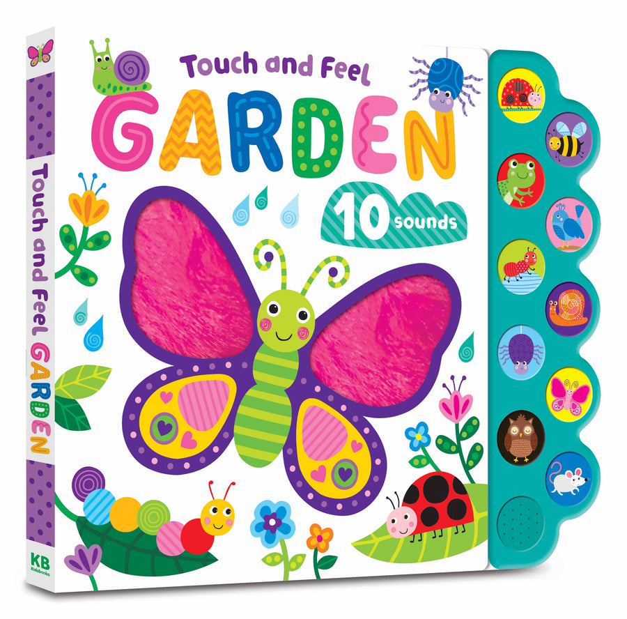 Touch & Feel: Garden (10-Button Sound Book)
