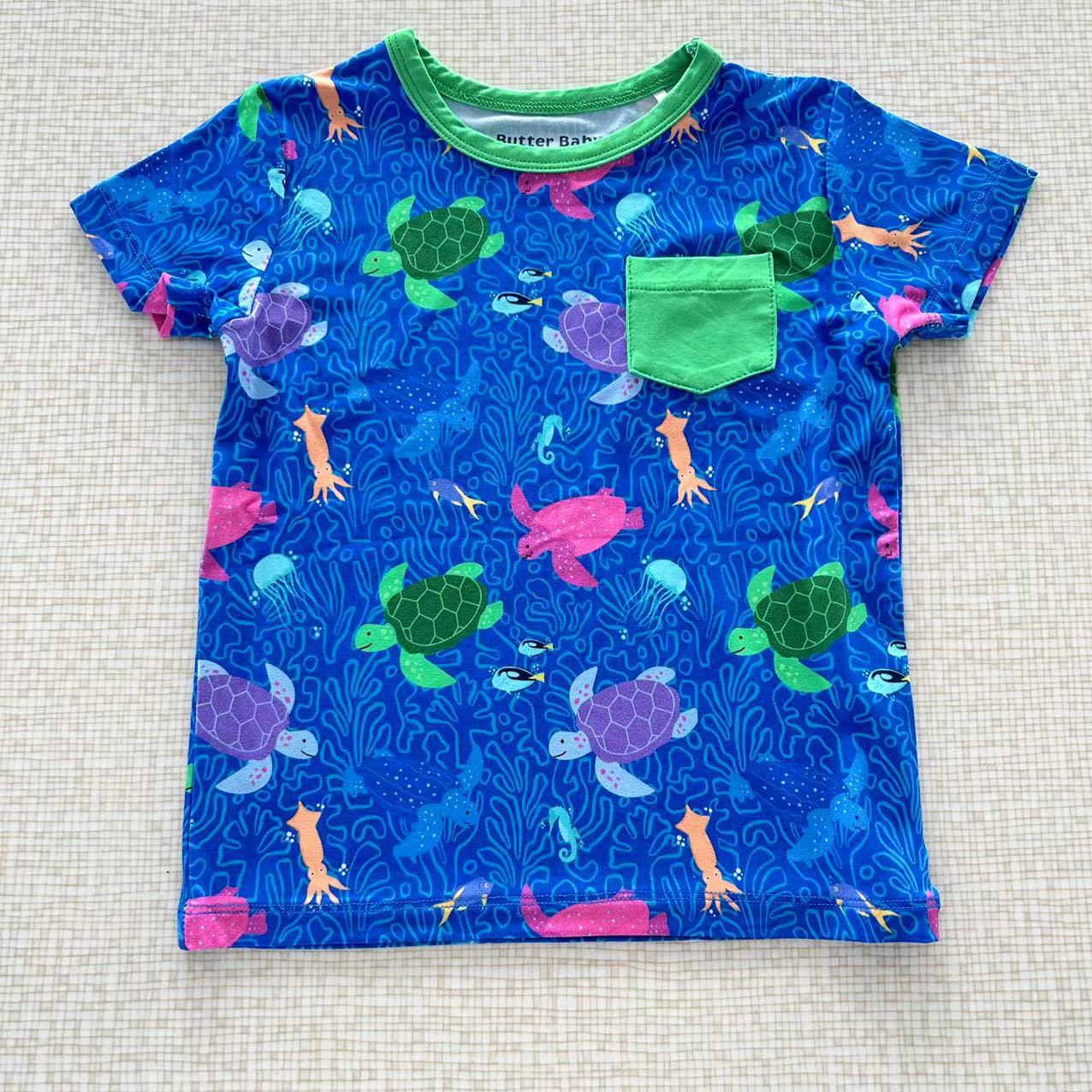 Turtle-Tastic Pocket Tee (Green)