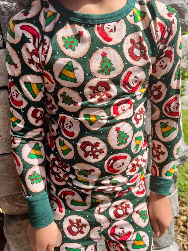 Santa's Cookies Long Sleeve 2pc Set