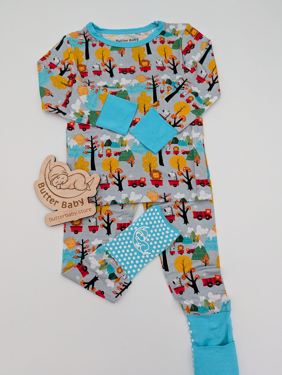 Zootrainia long sleeves with pants 2pc Set