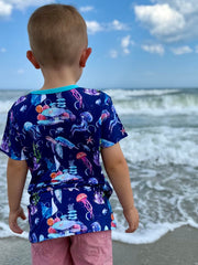 Ocean Commotion Pocket tee