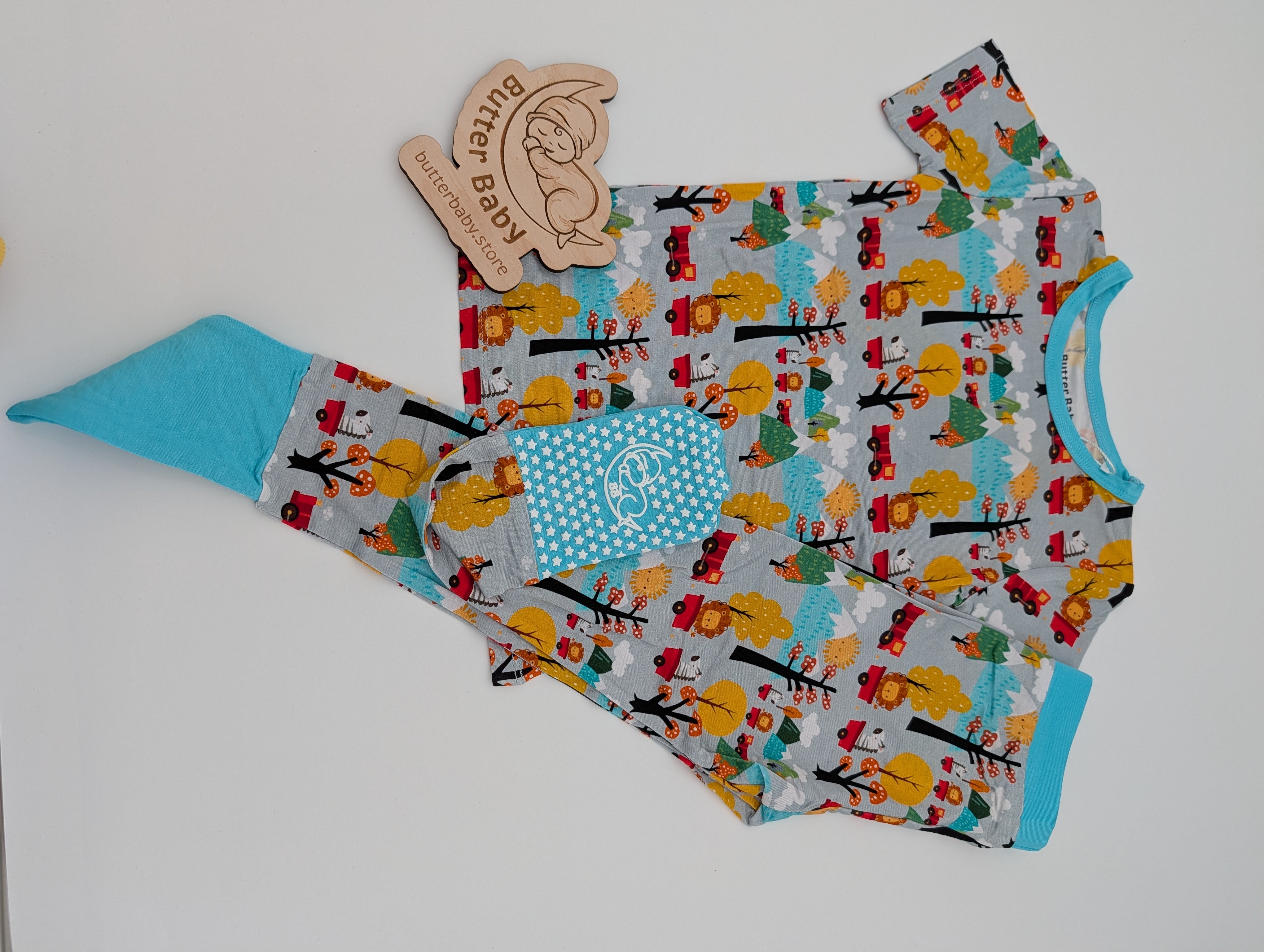 Zootrainia short sleeves with pants 2pc Set