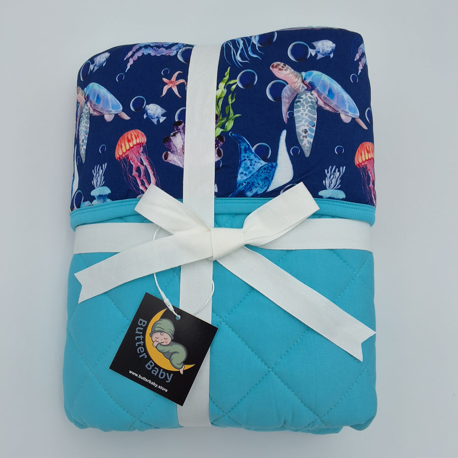 40x60 Ocean Commotion Quilted Blanket