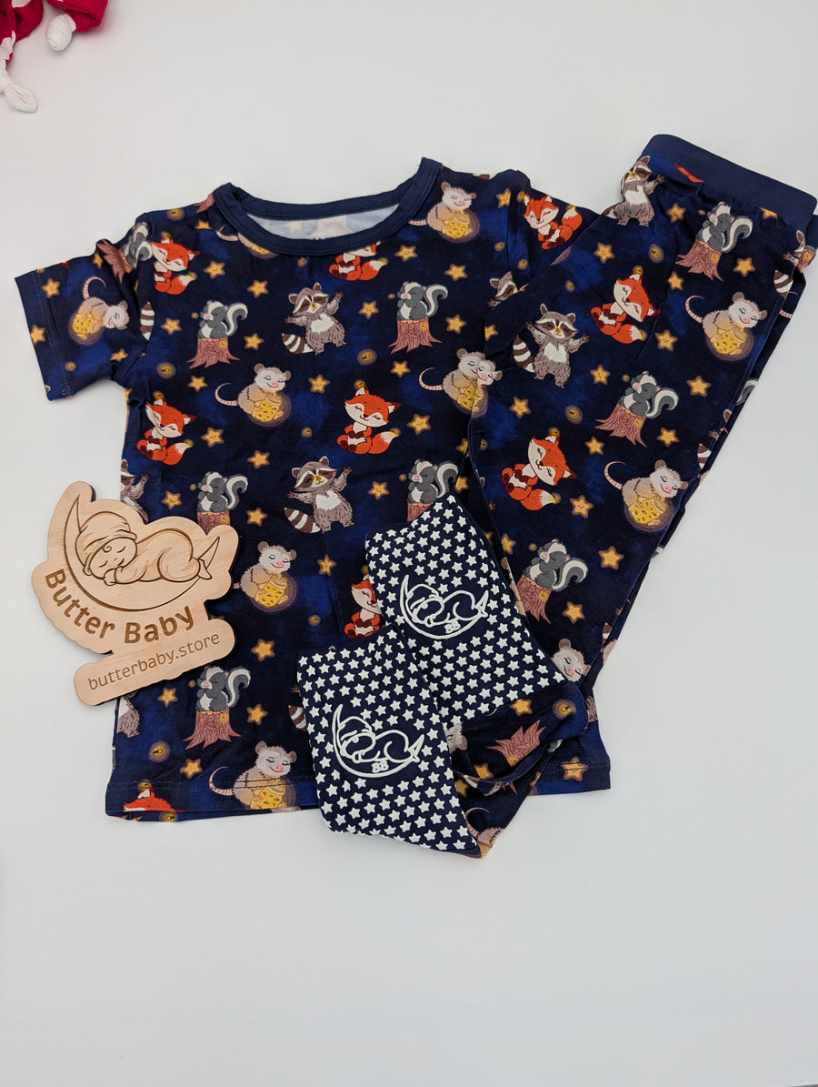 Natures Nightlight short sleeves with pants 2pc Set