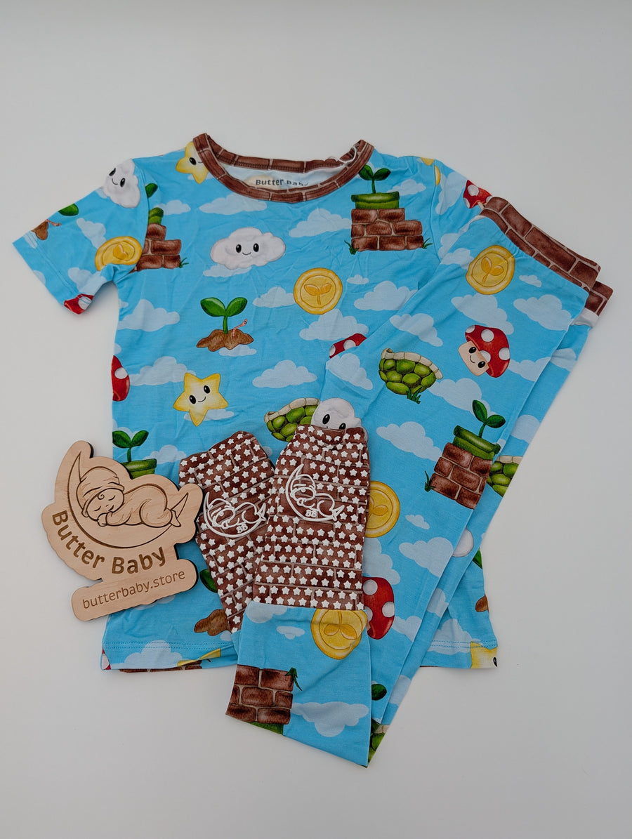 Butter Bros short sleeve 2pc set