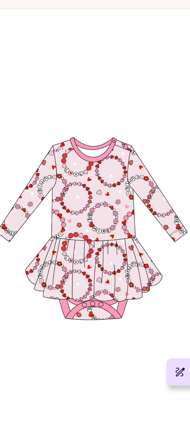 Beads and Besties bodysuit twirl