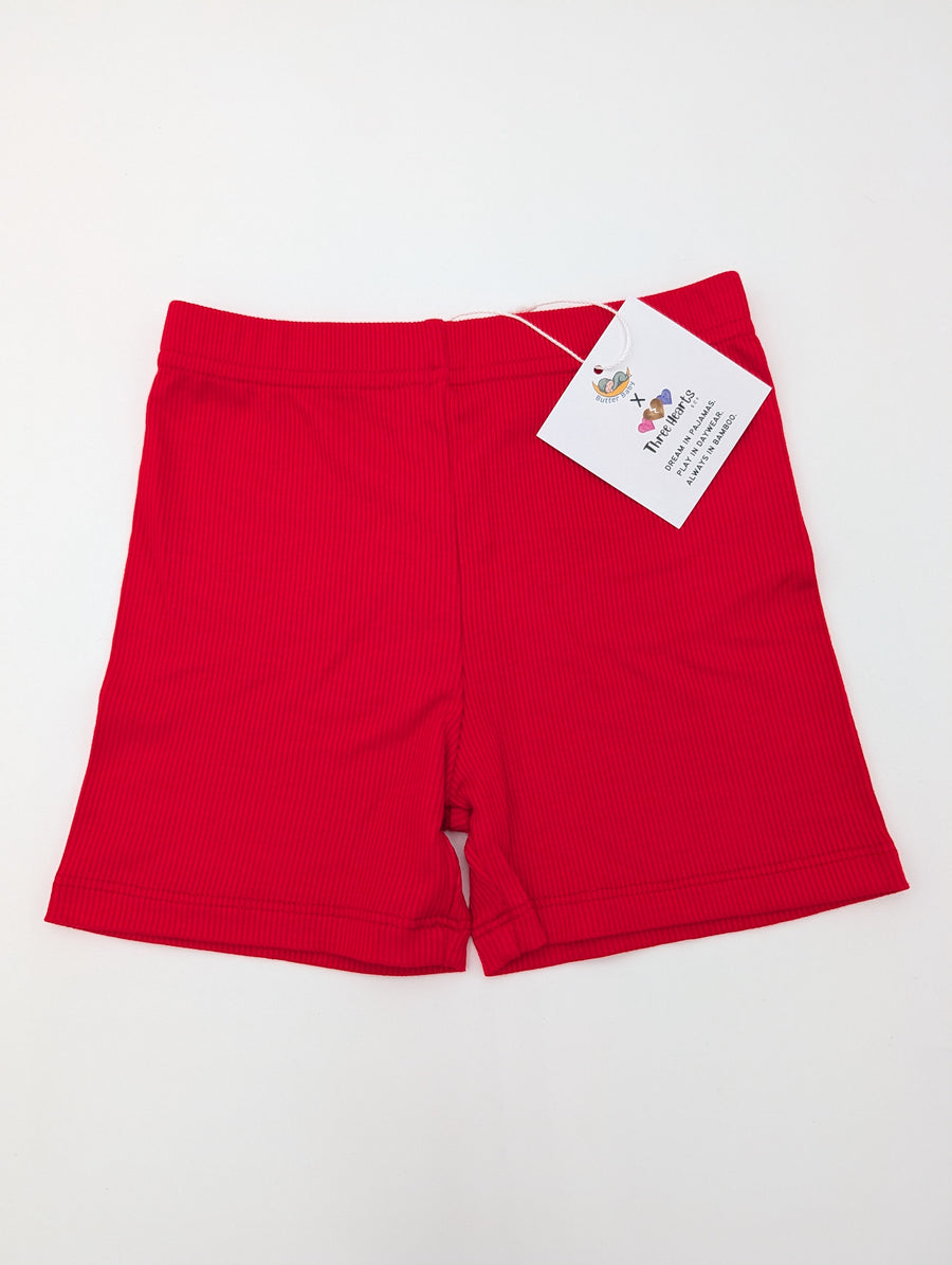 Polynesian Petals biker shorts