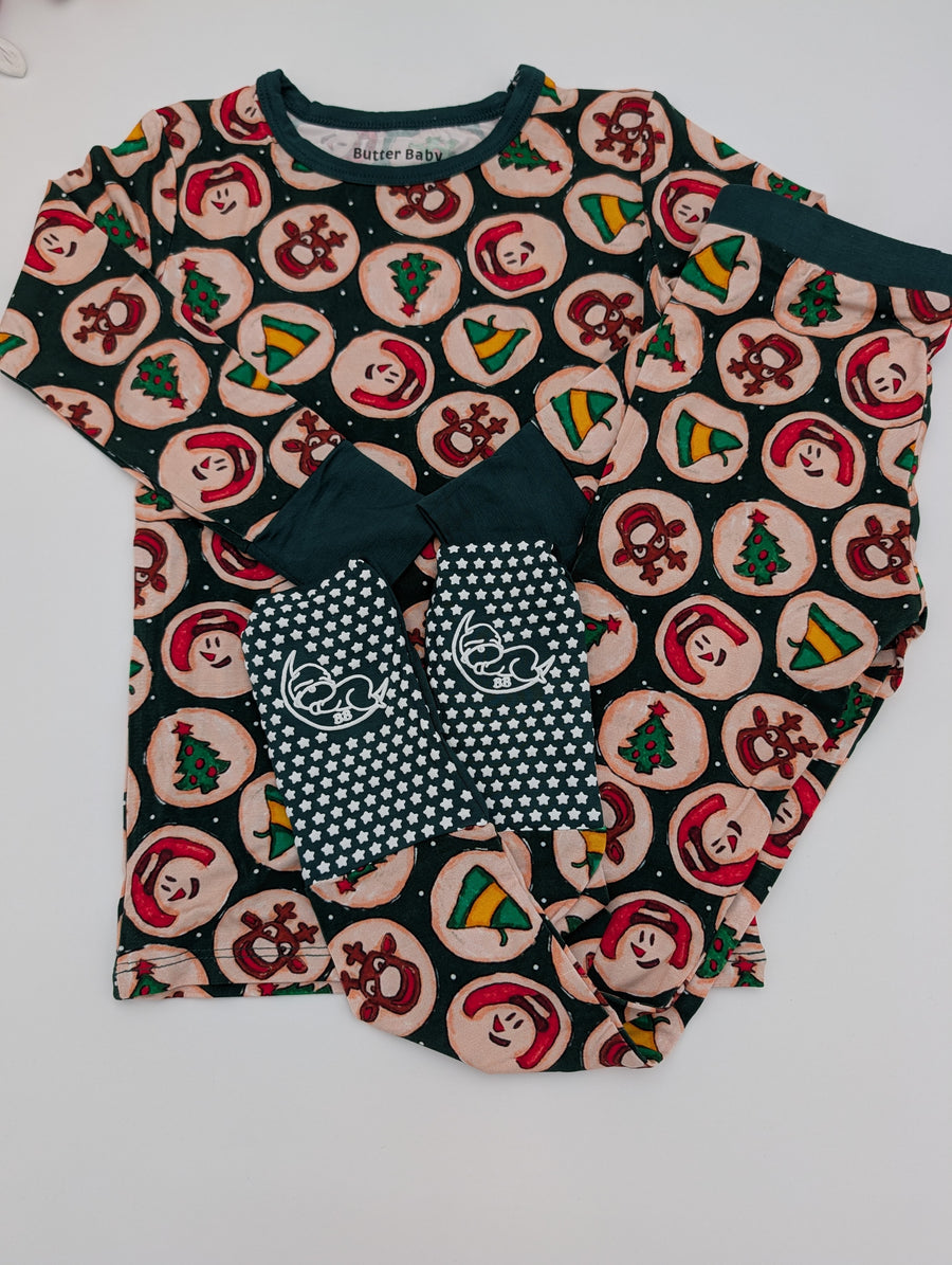 Santa's Cookies Long Sleeve 2pc Set