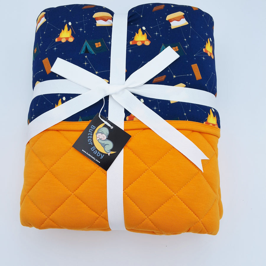 60x60  S'more Memories Quilted Blanket