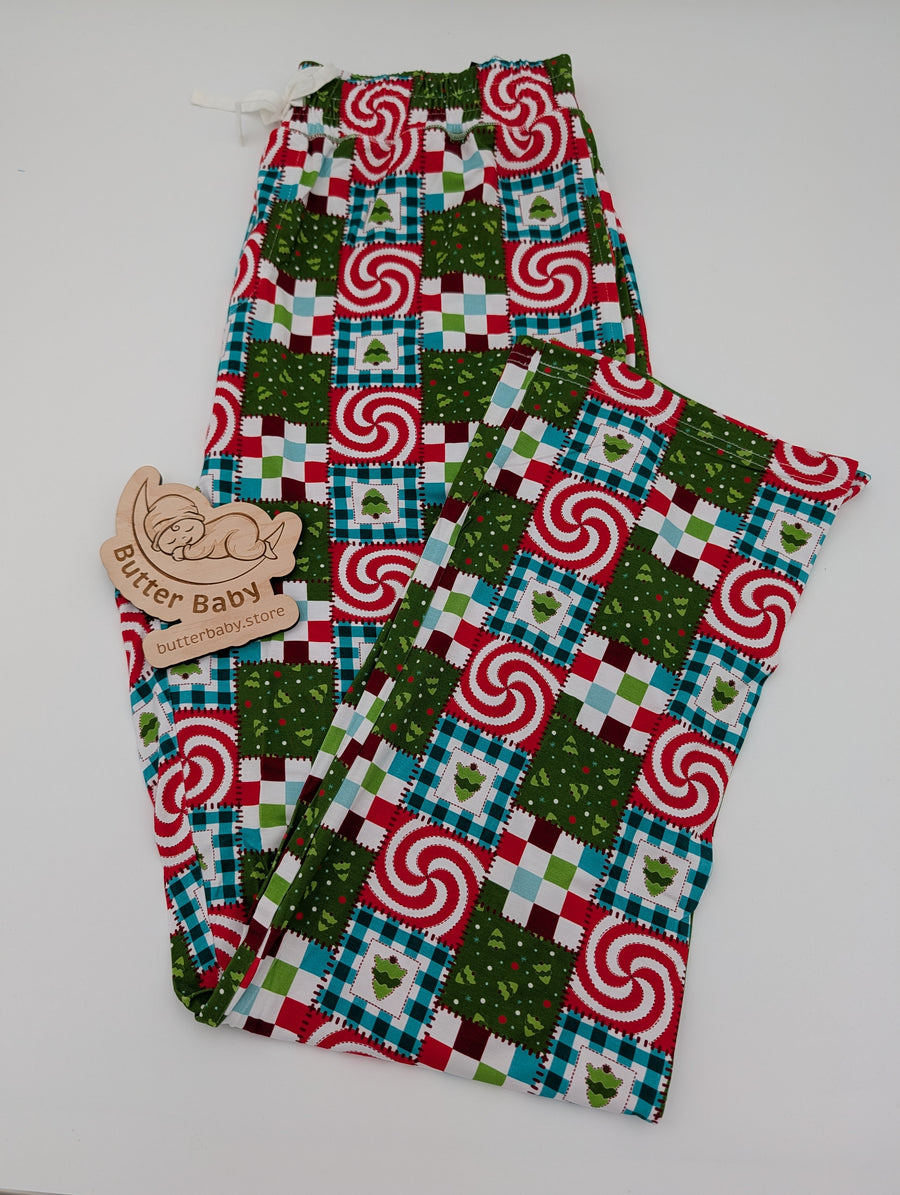 Patchwork Peppermint Pants