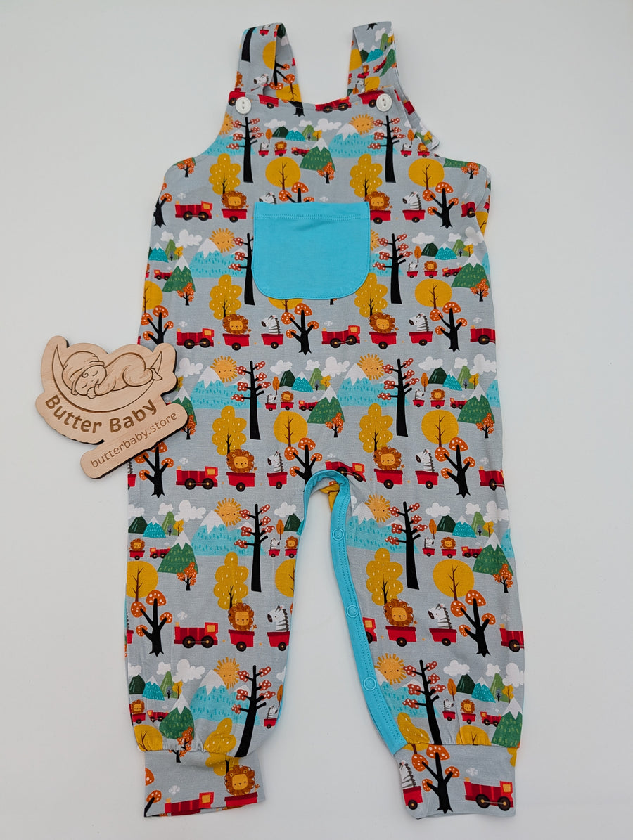 Zootrainia Overalls