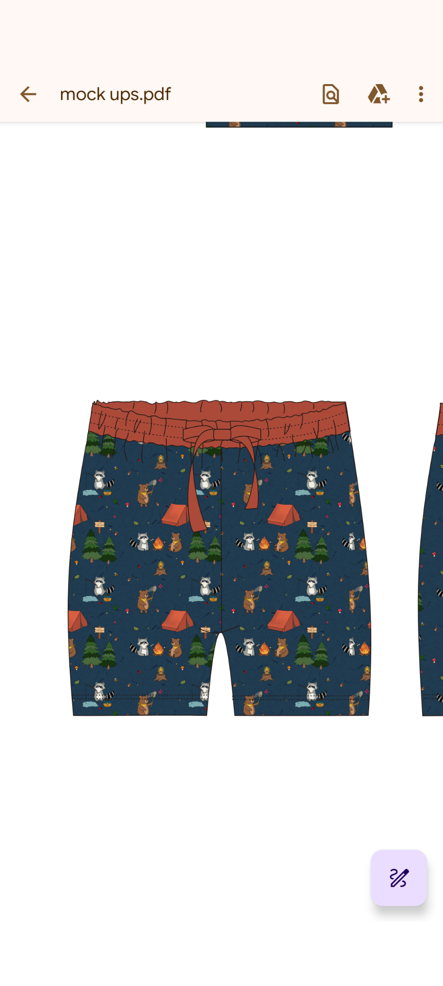 Campfire Besties Mens Shorts